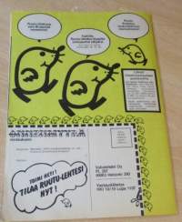 Ruutu suuret värisarjat N:o 6 7.11.1973