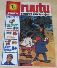 Ruutu suuret värisarjat N:o 7 14.11.1973