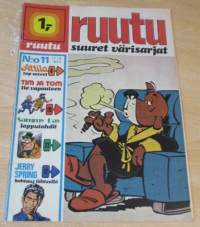 Ruutu suuret värisarjat N:o 11 12.12.1973