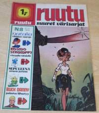 Ruutu suuret värisarjat N:o 8 21.11.1973