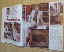 Suuri Käsityö lehti N:o 2 1995 kaava-arkit mukana