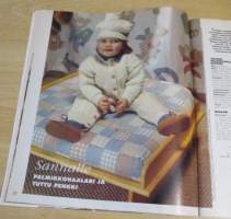 Suuri Käsityö lehti N:o 2 1995 kaava-arkit mukana