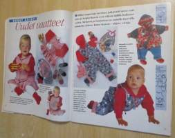 Suuri Käsityö lehti N:o 2 1995 kaava-arkit mukana