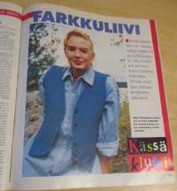 Suuri Käsityö lehti N:o 2 1995 kaava-arkit mukana