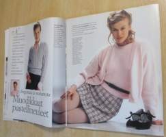 Suuri Käsityö Lehti N:o 8 1995 kaava-arkit mukana