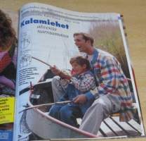 Suuri Käsityö Lehti N:o 8 1995 kaava-arkit mukana