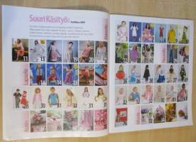 Suuri Käsityö Lehti N:o 4 2009 kaava-arkit mukana