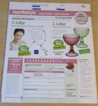 Suuri Käsityö Lehti N:o 4 2009 kaava-arkit mukana