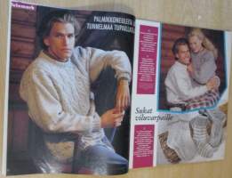 Suuri Käsityö Lehti N:o 12 1995 Kaava-arkit mukana