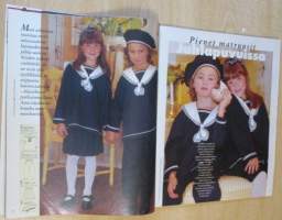 Suuri Käsityö Lehti N:o 12 1995 Kaava-arkit mukana