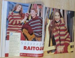 Suuri Käsityö Lehti N:o 12 1995 Kaava-arkit mukana