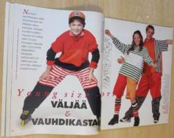 Suuri Käsityö Lehti N:o 12 1995 Kaava-arkit mukana