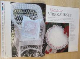 Suuri Käsityö lehti N:o 7 1995 kaava-arkki mukana