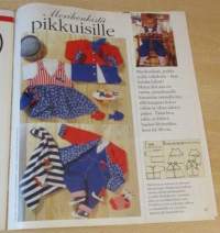 Suuri Käsityö lehti N:o 7 1995 kaava-arkki mukana