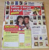 Suuri Käsityö lehti N:o 7 1995 kaava-arkki mukana