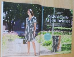 Kotiliesi Käsityö lehti N:o 4 2023 kaava-arkki mukana