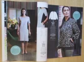 Kotiliesi Käsityö lehti N:o 4 2023 kaava-arkki mukana