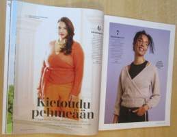 Kotiliesi Käsityö lehti N:o 4 2023 kaava-arkki mukana