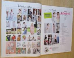 Kotiliesi Käsityö lehti N: 3 2015 kaava-arkki mukana