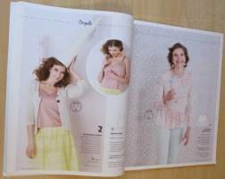 Kotiliesi Käsityö lehti N: 3 2015 kaava-arkki mukana