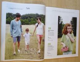 Kotiliesi Käsityö lehti N: 3 2015 kaava-arkki mukana