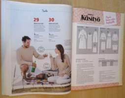 Kotiliesi Käsityö lehti N: 3 2015 kaava-arkki mukana