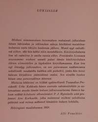 Toimintani Moskovassa I-II. (Poliitinen historia, Suomen ulkopolitiikka, diplomatia )