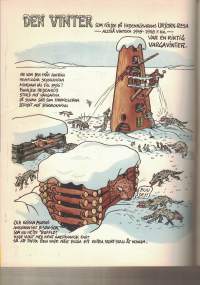 Barna Hedenhös på vinterresa i Sverige