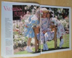 Suuri Käsityö Lehti Parhaat kaavat lapsille Kevät 1996 kaava-arkit mukana
