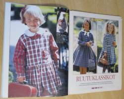 Suuri Käsityö Lehti Parhaat kaavat lapsille Kevät 1996 kaava-arkit mukana