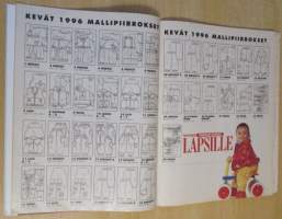 Suuri Käsityö Lehti Parhaat kaavat lapsille Kevät 1996 kaava-arkit mukana