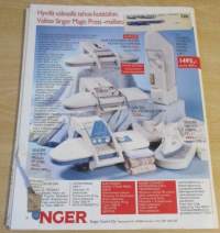 Suuri Käsityö Lehti Parhaat kaavat lapsille Kevät 1996 kaava-arkit mukana