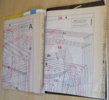 Muoti Muksu Lesten muoti- ja kaavalehti Kevät N:o 1 1998 kaava-arkit mukana