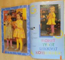 Muoti Muksu Lesten muoti- ja kaavalehti Kevät N:o 1 1998 kaava-arkit mukana