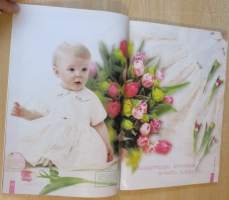 Muoti Muksu Lasten muoti- ja kaavalehti Kesä N:o 2 1998 kaava-arkit mukana