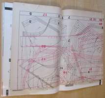 Muoti Muksu Lasten muoti- ja kaavalehti Kesä N:o 2 1998 kaava-arkit mukana