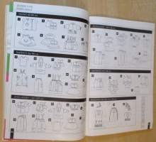 Muoti Muksu Lasten muoti- ja kaavalehti Kesä N:o 2 1998 kaava-arkit mukana