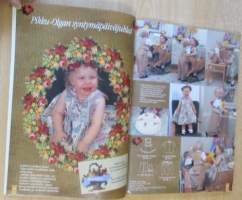 Muoti Muksu Lasten muoti- ja Kaavalehti Kesä N:o 2 1996 kaava-arkit mukana