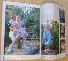 Muoti Muksu Lasten muoti- ja Kaavalehti Kesä N:o 2 1996 kaava-arkit mukana