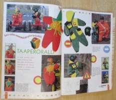 Muoti Muksu Lasten muoti- ja Kaavalehti syksy N:o 3 1996 kaava-arkit mukana