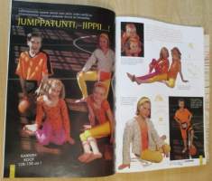 Muoti Muksu Lasten muoti- ja Kaavalehti syksy N:o 3 1996 kaava-arkit mukana