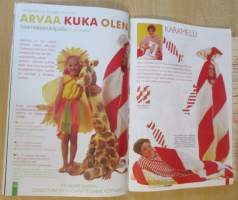 Muoti Muksu Lasten muoti- ja Kaavalehti syksy N:o 3 1996 kaava-arkit mukana