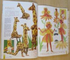 Muoti Muksu Lasten muoti- ja Kaavalehti syksy N:o 3 1996 kaava-arkit mukana