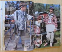 Muoti Muksu Lasten ompelu- ja kaavalehti Syksy N:o 2 1995 kaava-arkit mukana