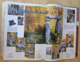 Muoti Muksu Lasten ompelu- ja kaavalehti Syksy N:o 2 1995 kaava-arkit mukana