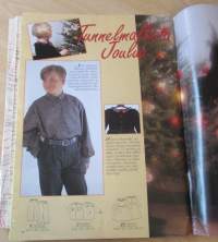 Muoti Muksu Lasten ompelu- ja kaavalehti Syksy N:o 2 1995 kaava-arkit mukana