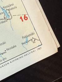 Suomen tiekartta alue 10