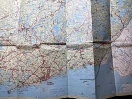 Etelä Suomi Autoilijan tiekartta