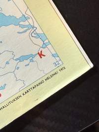 Pohjois Suomi Autoilijan tiekartta