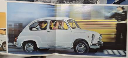 Fiat 600 D myyntiesite. 1970